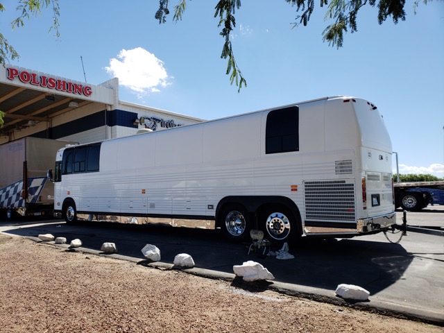 End of Trip Clean up - polishing in Phoenix Arizona